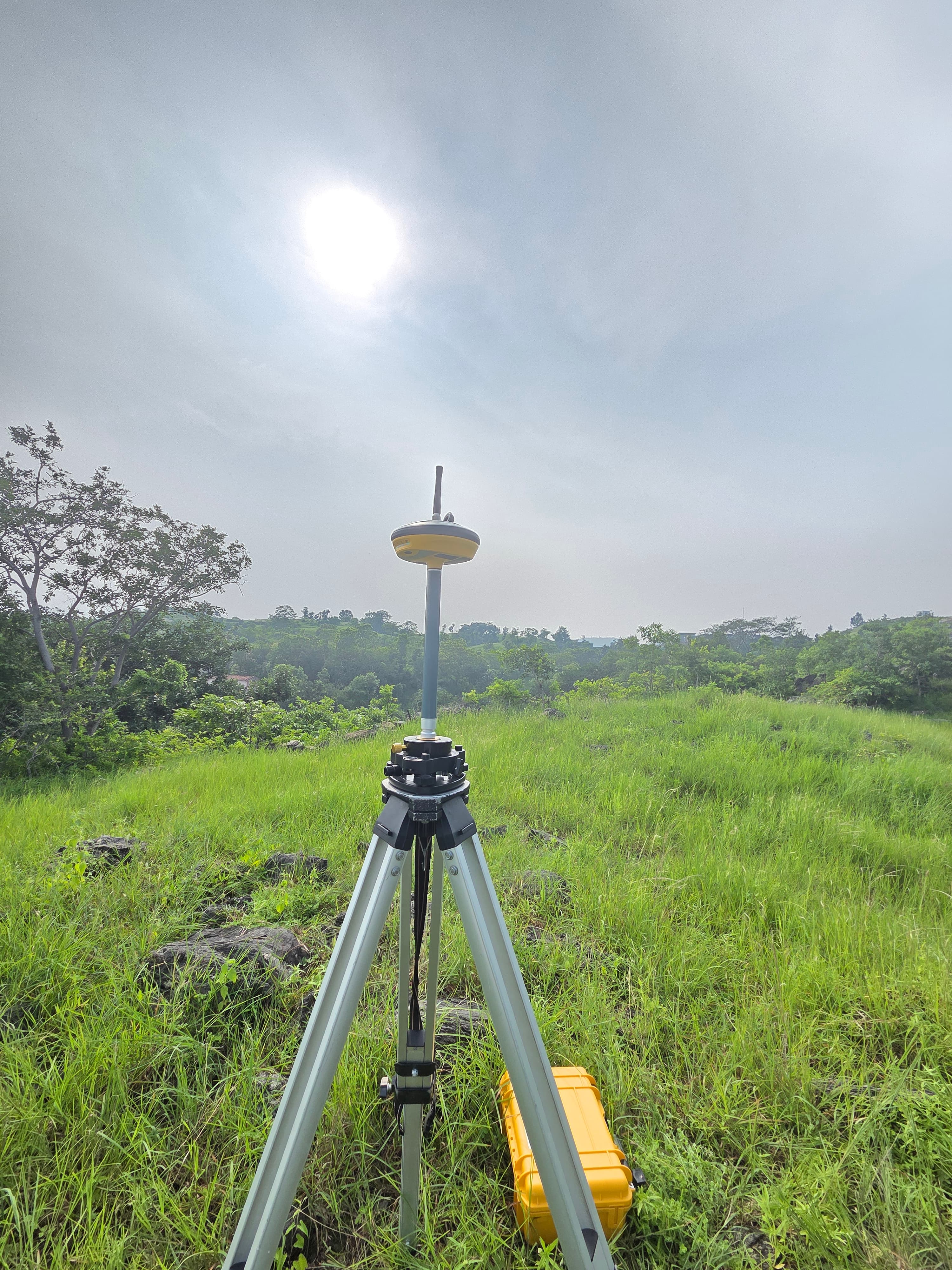 On-site demarcation and measurement